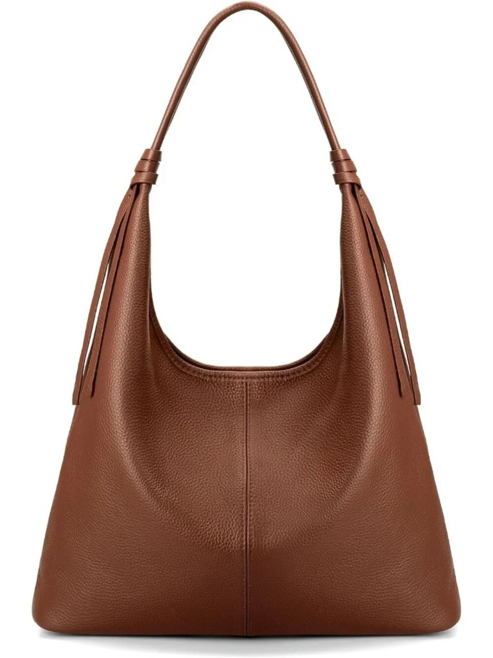 Genuine Leather Slouchy Hobo Bag for Women | Casual Chic Purse, Everyday Style